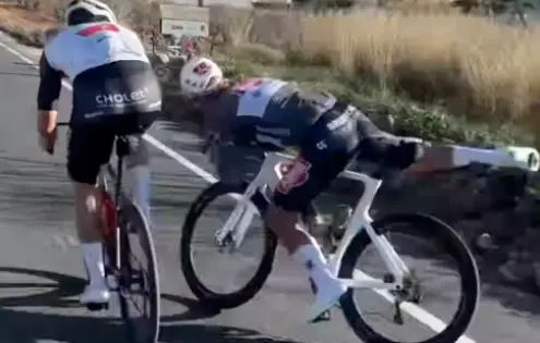 Van der Poel baví internet neskutečným manévrem